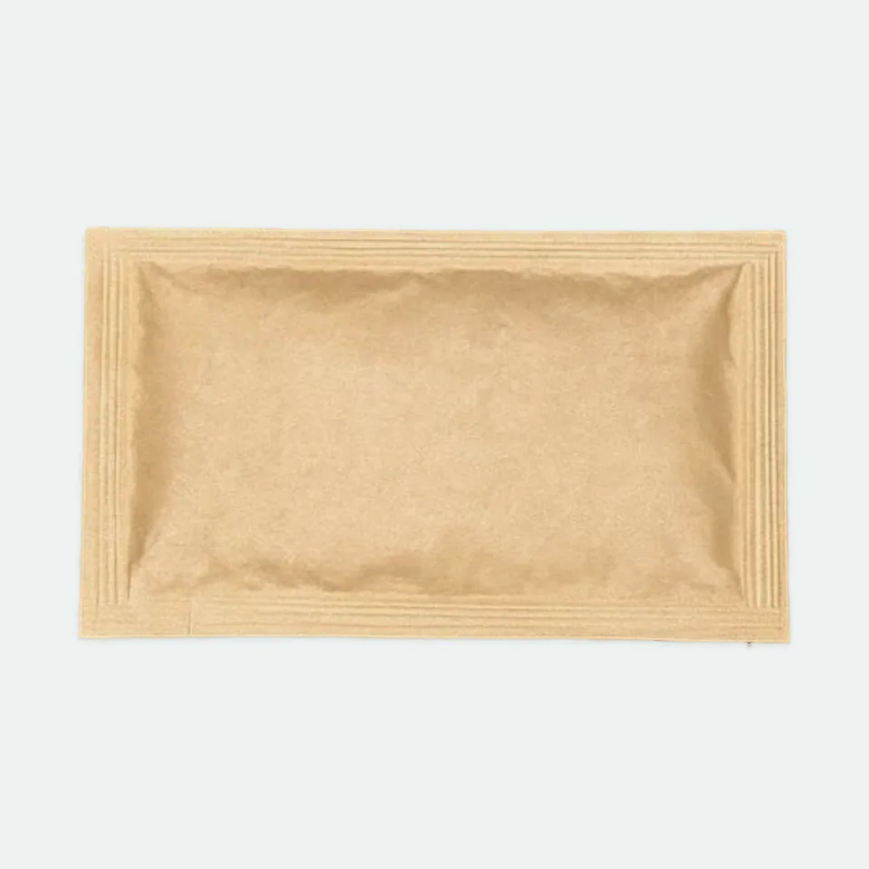 Salviette umidificate personalizzate 100×60 mm, kraft: Altra vista