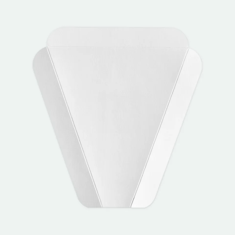 Vassoio per pizza al trancio personalizzato, carta bianca 300 g/m²: Altra vista