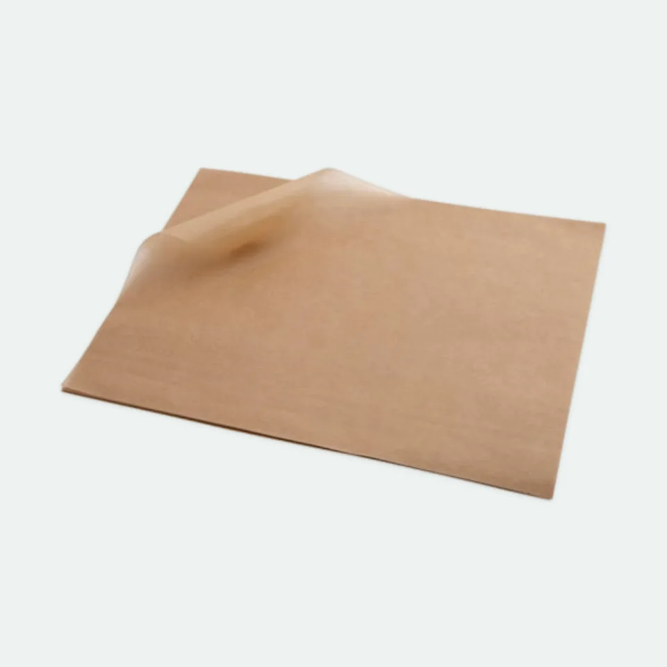 Tovagliette per vassoio personalizzate in carta antigrasso avana 40 g/m²: Altra vista