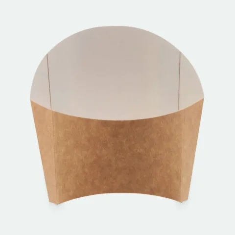 Porta patatine fritte personalizzato, carta kraft: Altra vista